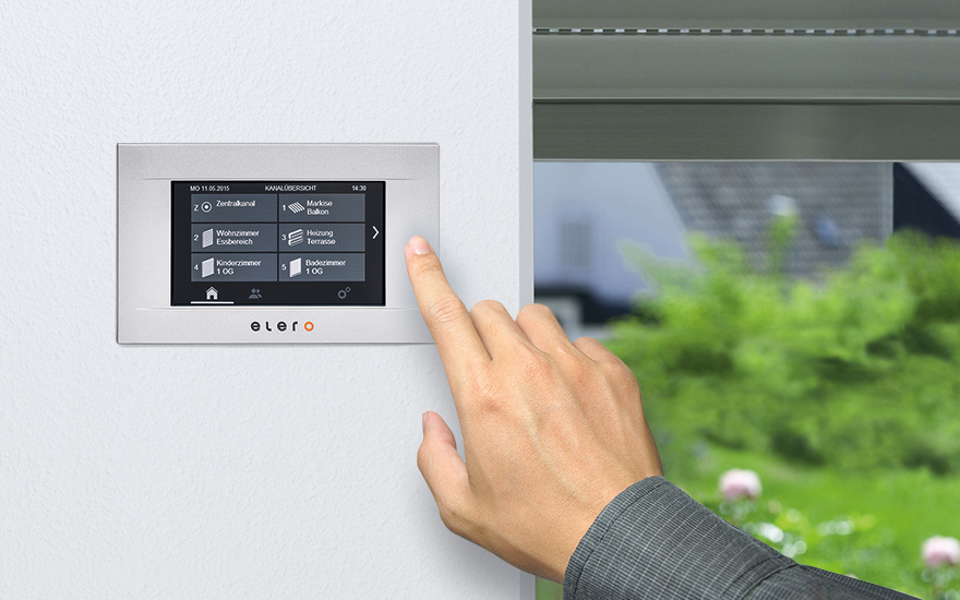 Panel MultiTec do sterowania urządzeniami Elero