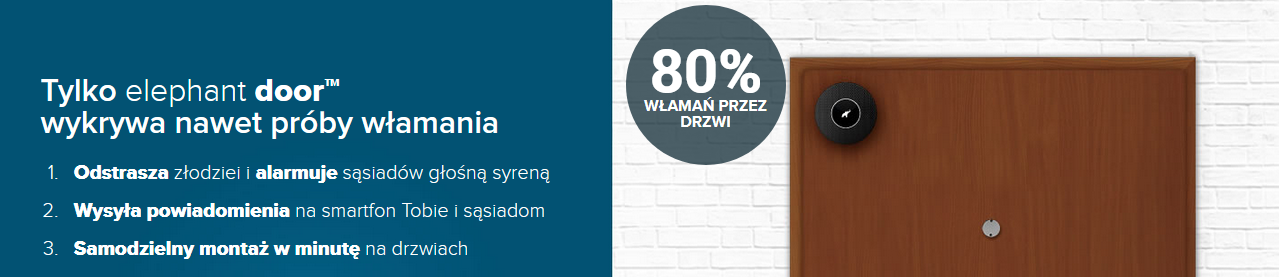 80 procent włamań odbywa się przez drzwi