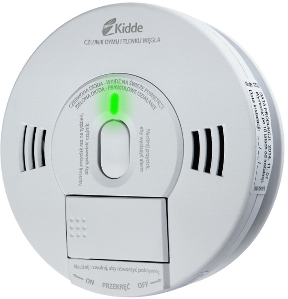 Czujnik dymu i czadu KIDDE 10SCO zdjęcie główne