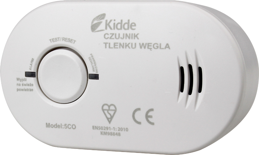 Czujnik czadu KIDDE 5CO certyfikaty Czujnik czadu KIDDE 5CO certyfikaty