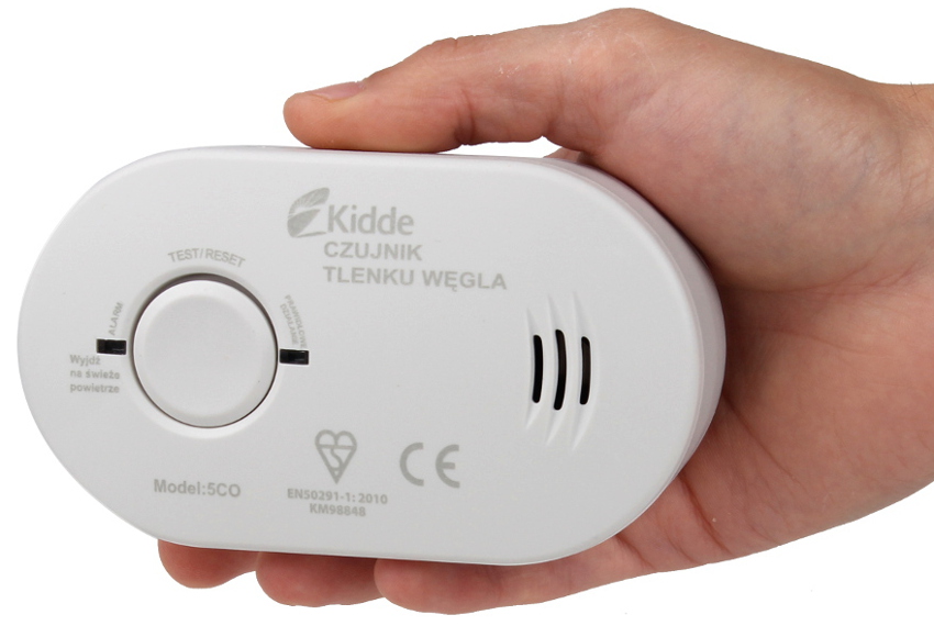 Czujnik czadu KIDDE 5CO niewielkie rozmiary Czujnik czadu KIDDE 5CO niewielkie rozmiary