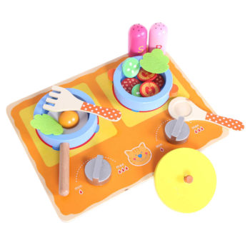 Mini kuchnia zabawka stymulujaca zmysly ECOTOYS HJD931160