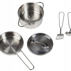 Zestaw aluminiowych garnków