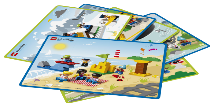 Elementy zestawu LEGO Coding Express Elementy zestawu LEGO Coding Express