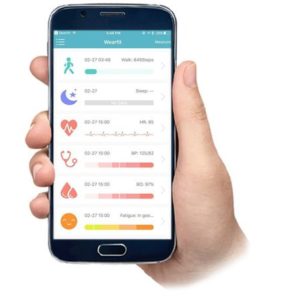 Aplikacja opaska sportowa media tech active band MT854